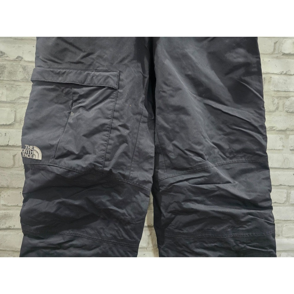 The North Face HyVent Women M Ski Snow‎ Board Pants Suspenders Black - Picture 9 of 16